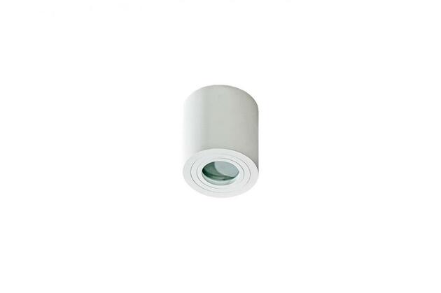 Stropní bodové přisazené svítidlo AZzardo Brant IP44 white AZ2690 GU10 1x50W IP44 9cm bílé