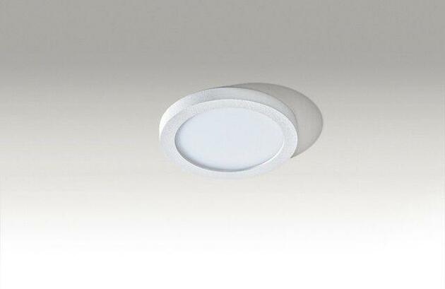 LED Stropní zápustné bodové svítidlo AZzardo Slim 9 Round 4000K IP44 white AZ2832 6W 500lm 4000K IP44 9cm kulaté bílé