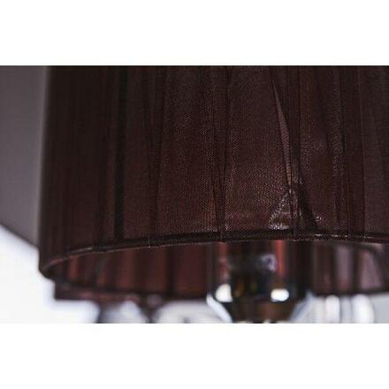 Stolní lampa AZzardo Impress table brown AZ2903 E27 1x60W IP20 33cm hnědá