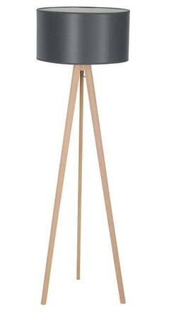 Stínidlo pro stojací lampy AZzardo Tripod Wood a Tristan Shade TF floor 45 grey AZ3015 45cm šedé