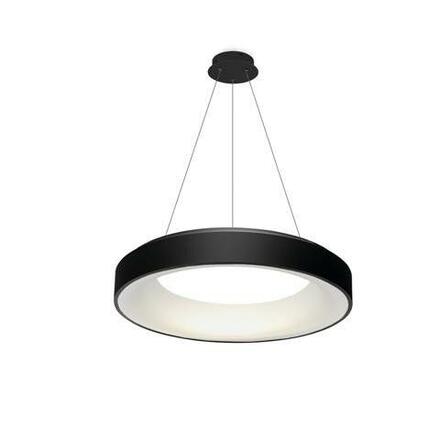 AZzardo Sovana závěsné LED svítidlo AZ3437 40W 2200lm CCT 2700K-6500K dimm černé 45cm