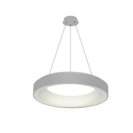 AZzardo Sovana závěsné LED svítidlo AZ3438 40W 2200lm CCT 2700K-6500K dimm šedé 45cm