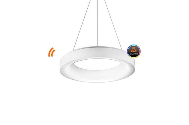 AZzardo Sovana SMART závěsné svítidlo LED 40W 2200lm 3000-6500K 45cm kulaté IP20, bílé AZ3442
