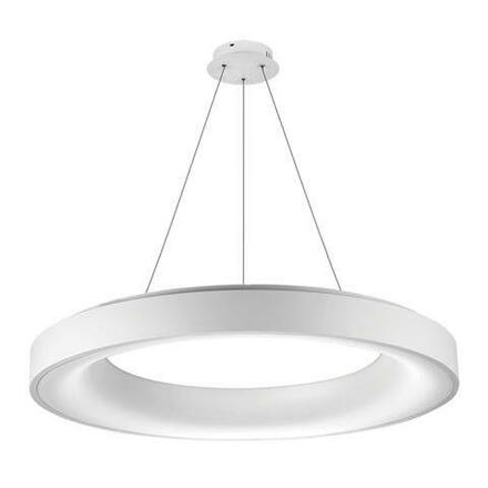 LED Závěsné svítidlo AZzardo Sovana Pendant 80 CCT white Dimm AZ3448 80W 4000lm 2700-6500K IP20 78cm stmívatelné bílé