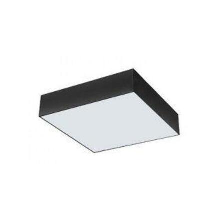 LED Stropní přisazené svítidlo AZzardo Monza II S 30 4000K black AZ3688 36W 3500lm 4000K IP20 30cm černé čtvercové