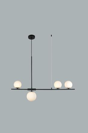 AZzardo SANTANDER závěsné svítidlo 4x G9 24W 105cm IP20, černé