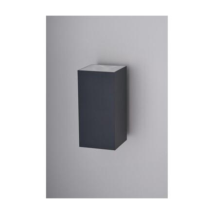 AZzardo ROLAND 2 venkovní nástěnné svítidlo LED 18W 1600lm 3000K hranaté IP65, tmavě šedé