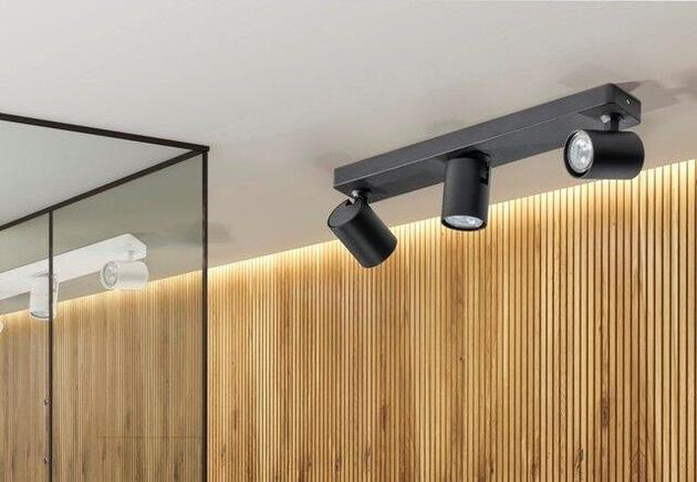 AZzardo AZ5372 PANKA stmívatelné stropní svítidlo LED 23W 1700lm CCT 230V IP40 černá