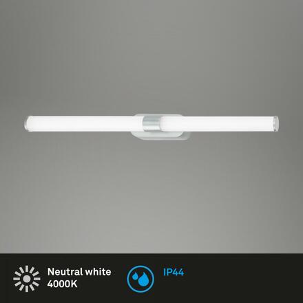 BRILONER LED svítidlo k zrcadlu 60 cm 8 W 1040lm chrom BRI 2117014