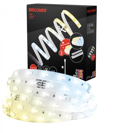 BRILONER Pimp Your Stripe prodlužovací sada LED Strip 4m, CCT 2157448