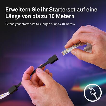 BRILONER Pimp Your Stripe prodlužovací sada LED Strip 4m, IP44 venkovní, WiFi, RGB+W 2167384