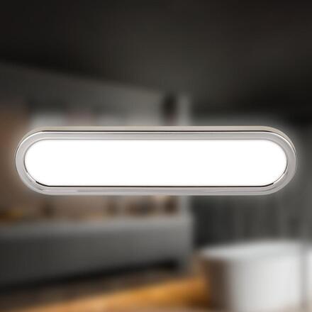BRILONER Pil svítidlo k zrcadlu - 10W, 1200lm, LED, přímé a nepřímé osvětlení, 35cm, neutrální bílá, chrom 2193018