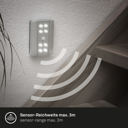 BRILONER LED Lero Indoor 11,6 cm 8x0,08W 7lm stříbrná BRI 2255-081