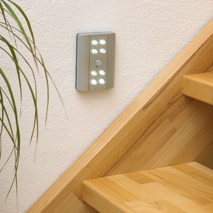 BRILONER LED Lero Indoor 11,6 cm 8x0,08W 7lm stříbrná BRI 2255-081