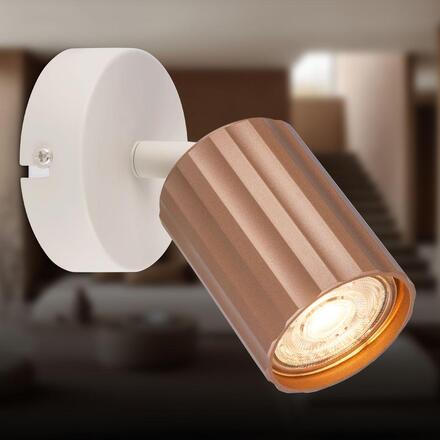 BRILONER Skaft nástěnné svítidlo - GU10 patice, max. 9W, nastavitelné, kávová 2324014