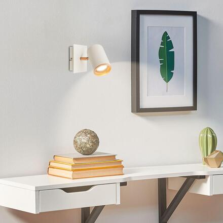 BRILONER Era nástěnné svítidlo - GU10 patice, max. 10W, nastavitelné, světlešedá / kávová 2358014