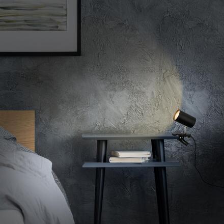 BRILONER Klem lampička na stůl, nastavitelná, s klipsem, černá 2766015