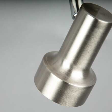 BRILONER Bodové svítidlo pr. 8 cm 1xGU10 3W 250lm matný nikl BRI 2843-012