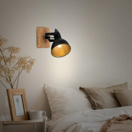 BRILONER Bodové svítidlo 15,7 cm 1x E14 25W černá BRI 2901-015