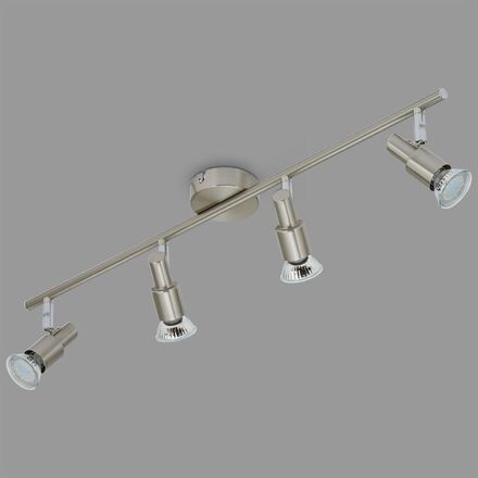 BRILONER Bodové svítidlo 67,5 cm 4xGU10 12W 1120lm matný nikl BRI 2907042