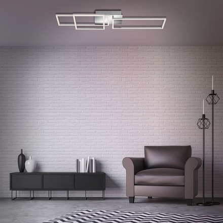 BRILONER LED rám 92,8 cm 44W 3300lm chrom BRI 3136-018