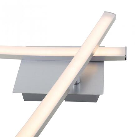BRILONER LED stropní svítidlo 78 cm 2x9W 1400lm hliník BRI 3164-029