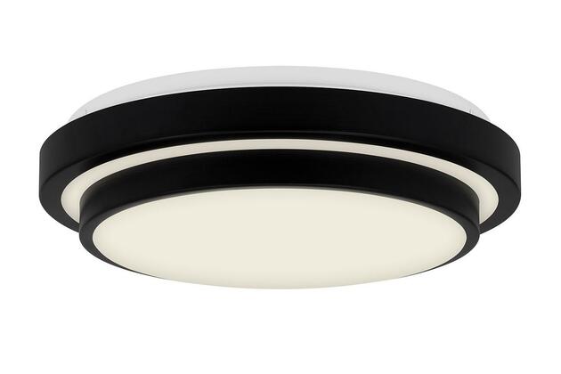 BRILONER LED stropní svítidlo, pr. 33,8 cm, 18 W, černá BRI 3459-015