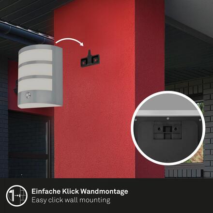 BRILONER LED nabíjecí nástěnné svítidlo, dotykový vypínač, 15 min. časovač, vč. USB-C kabelu 3793014