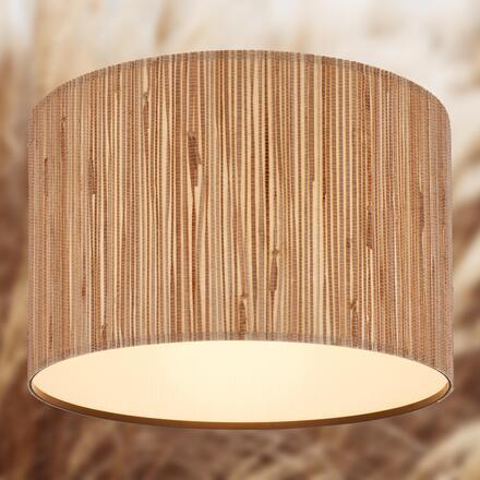 BRILONER Slama stropní svítidlo, stínidlo z mořské trávy, E27 patice, přírodní 3855014