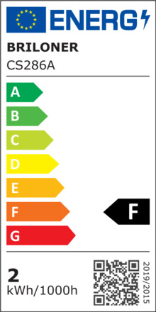 BRILONER Tari nástěnné bodové svítidlo - 1,6W, 160lm, LED, nabíjecí, CCT, stmívatelné, bezdrátové, béžová 3896011