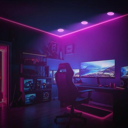 BRILONER Fungo vestavné bodové svítidlo 100mm 3ks sada - 7W, 700lm, LED, stmívatelné, IP65, matný chrom 3945034