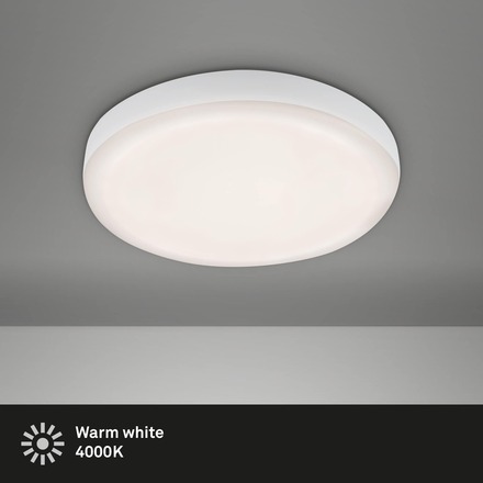 BRILONER LED vestavné svítidlo, pr. 10 cm, 6 W, 700 lm, bílé IP44 BRI 7062-416