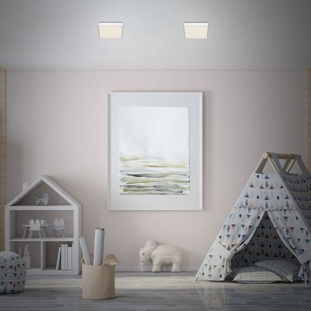 BRILONER LED stropní svítidlo hvězdné nebe, 15,7 cm, 11 W, bílé BRI 7076416