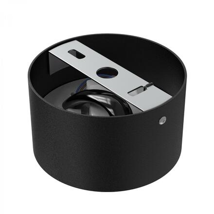 BRILONER LED přisazené svítidlo, pr. 9 cm, 5 W, černá BRI 7121-015