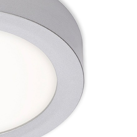 BRILONER LED stropní svítidlo, pr. 17 cm, 11 W, matný chrom, 4000 K BRI 7122-414