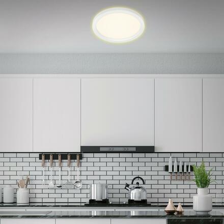BRILONER LED stropní svítidlo, pr. 29,7 cm, 18 W, bílé BRI 7361-016