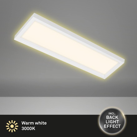 BRILONER Svítidlo LED panel, 58,2 cm, 3000 lm, 22 W, bílé BRI 7365-016