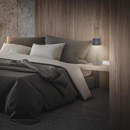 BRILONER Loca stolní lampa - 8W, 800lm, LED, dotykový vypínač, stmívatelná, teplá bílá, antracit 7625015