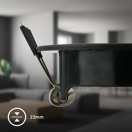 BRILONER Biwa vestavný bodové svítidlo 68mm 3ks sada - 230V, GU10 patice, max. 7W, černé 7628035