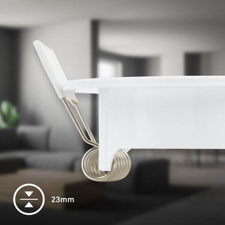 BRILONER Biwa vestavný bodové svítidlo 68mm 3ks sada - 230V, GU10 patice, max. 7W, bílé 7628036