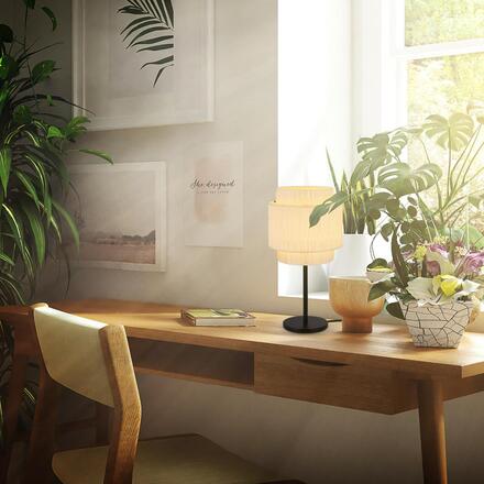 BRILONER Papper stolní lampa, stínidlo z přírodních vláken, přírodní 7851014