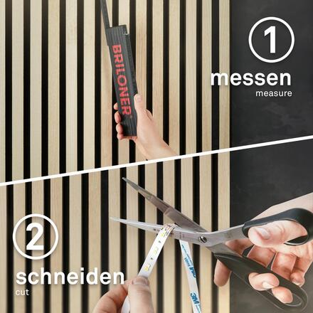 BRILONER Prodlužovací sada RGBW pro nástěnný panel – 260cm RGB LED pásek 8023252