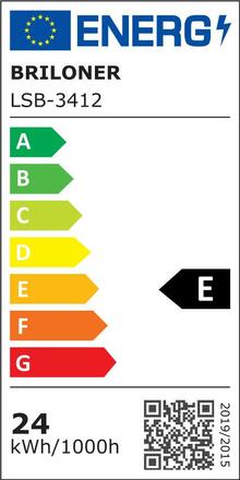 BRILONER LED stropní svítidlo hvězdné nebe, pr. 39 cm, 24 W, bílé BRILO 3412-016