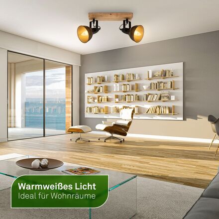 BRILONER EEK A 2ks sada E14 LED žárovka, třída A, Filament, 50.000h, 840lm, 4W, teple bílé světlo, svíčka 0553004