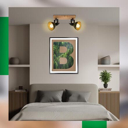 BRILONER EEK A 2ks sada E14 LED žárovka, třída A, Filament, 50.000h, 840lm, 4W, teple bílé světlo, kapka 0555004