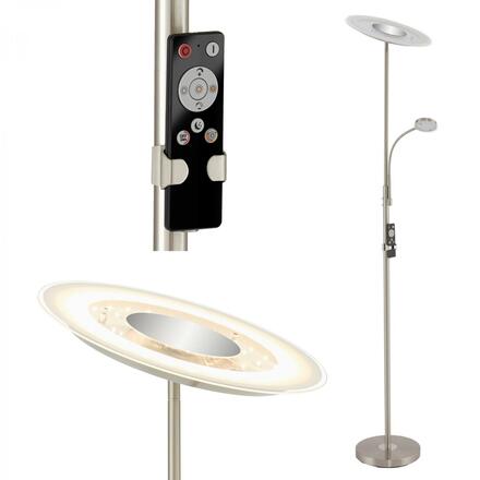 BRILONER LED nepřímé osvětlení se čtecí lampou, noční světlo, časovač, vypínač, stmívatelné BRILO 1340-022