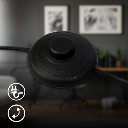 BRILONER Skriva stojanová lampa – nastavitelná, vypínač, GU10 patice, max. 9W, béžová 1476011