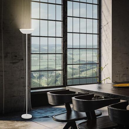 BRILONER Estate LED stojanová bezdrátová lampa, stmívatelná, dotykový vypínač, bílé 1500016