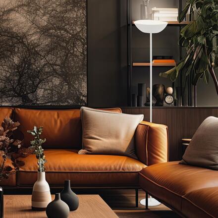 BRILONER Estate LED stojanová bezdrátová lampa, stmívatelná, dotykový vypínač, bílé 1500016