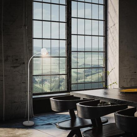 BRILONER Cielo LED stojanová bezdrátová lampa, stmívatelná, dotykový vypínač, bílá 1502016